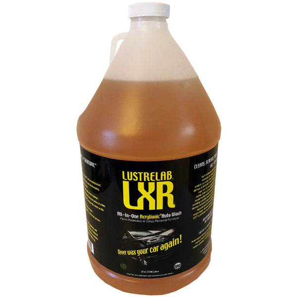 Lustrelab®LXR All-In-One Acrylionic Auto Car Wash and Wax, Replaces 5 - LXR  Wash