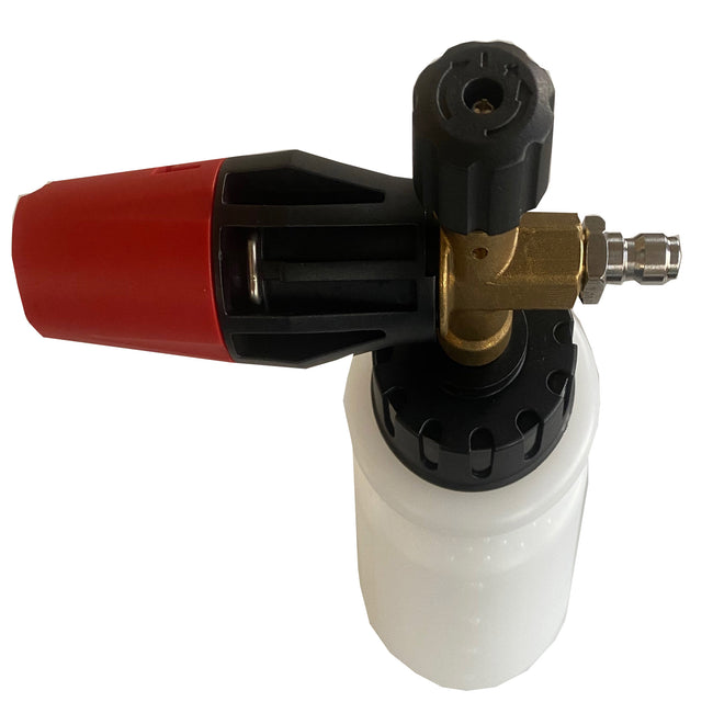 Shop Generic Foam Gun, Car Wash Sprayer with 1/4 Inch Quick Connect  Adjustable Nozzle 1L Transparent Bottle Professional Foam Cannon for Car  Washing Online